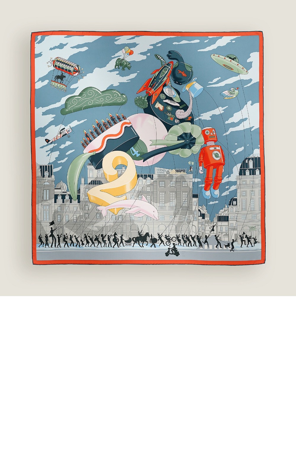 Hermès Parade 스카프 90 > 에르메스