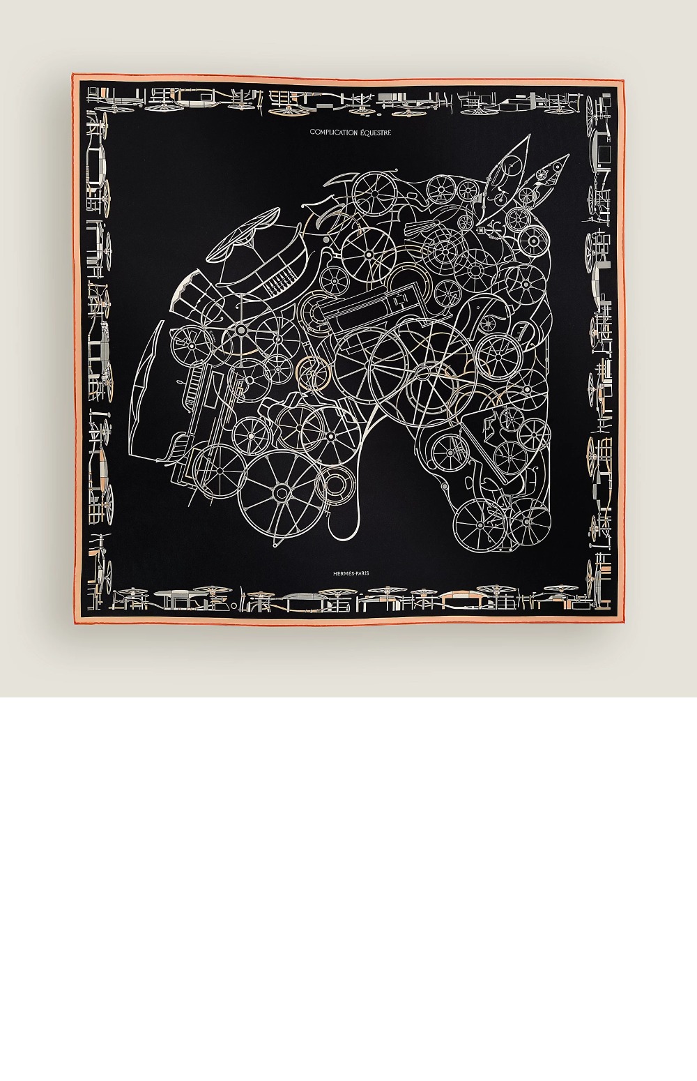 Complication Equestre 스카프 90 > 에르메스