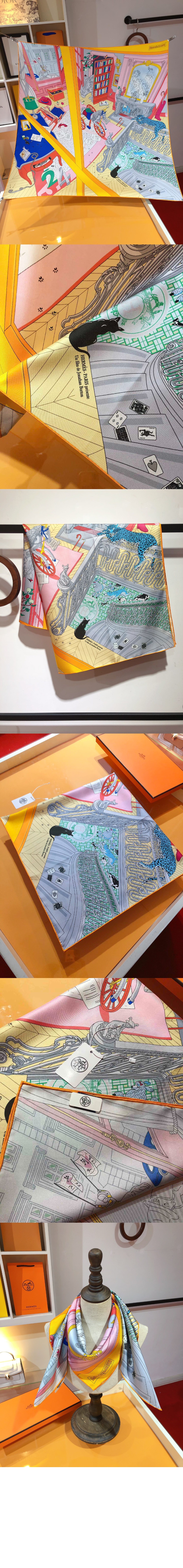 Mystere au 24 스카프 90 > 에르메스