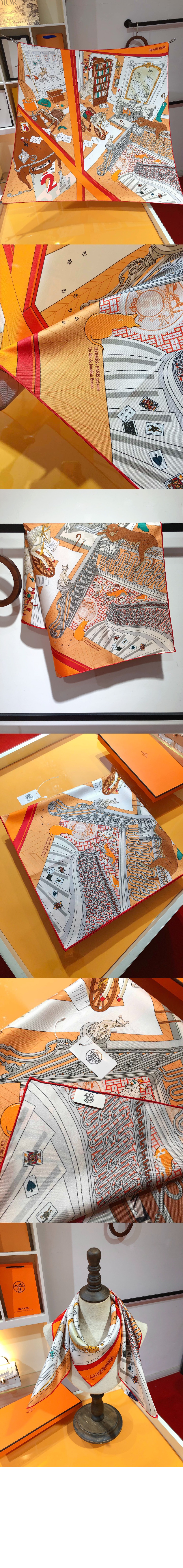 Mystere au 24 스카프 90 > 에르메스