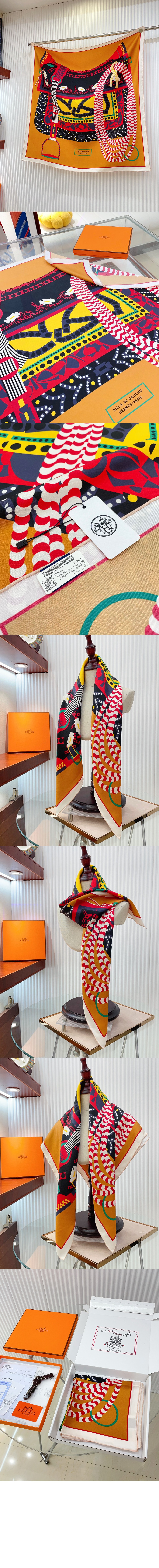 Silla de Gaucho 스카프 90 > 에르메스