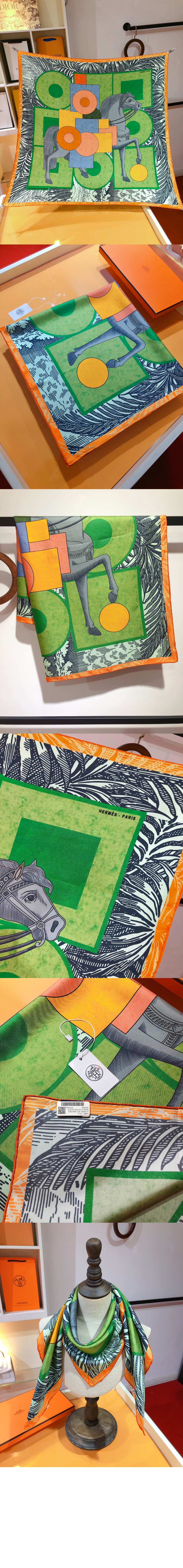 Cavalier en Formes 스카프 90 > 에르메스