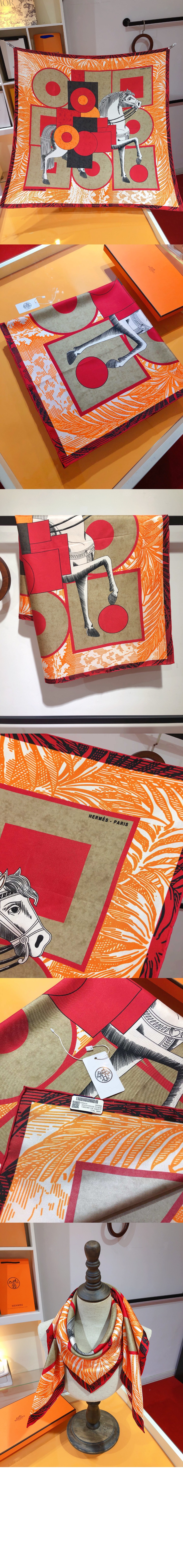 Cavalier en Formes 스카프 90 > 에르메스