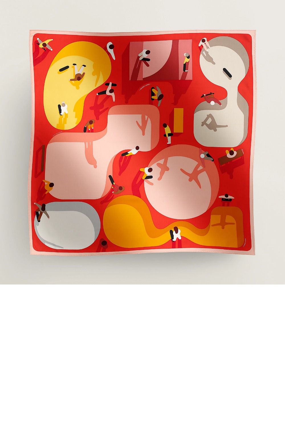 Figures Libres 스카프 90 > 에르메스