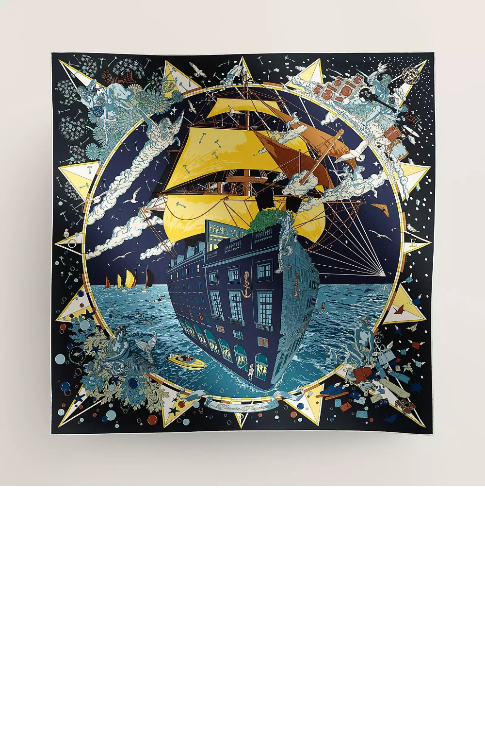 Hermes Flagship 스카프 90 > 에르메스