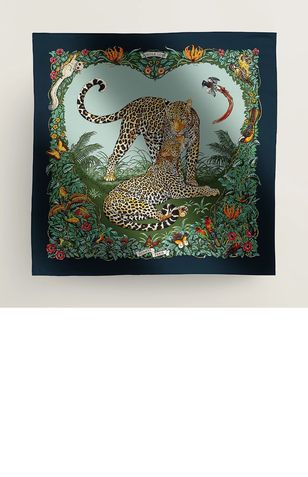 Jungle Love 포에버 스카프 90 > 에르메스