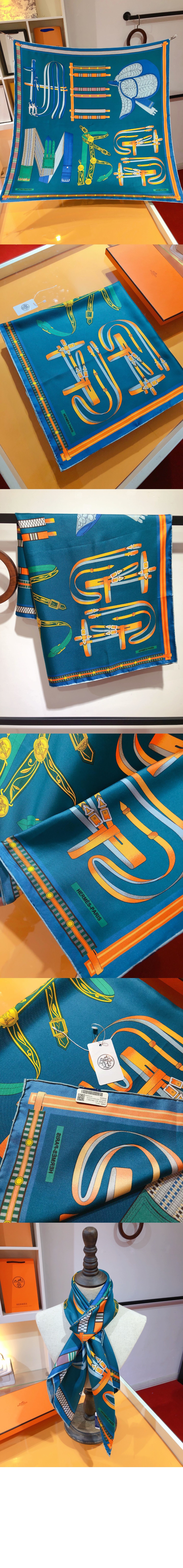 Planifleurs 스카프 90 > 에르메스