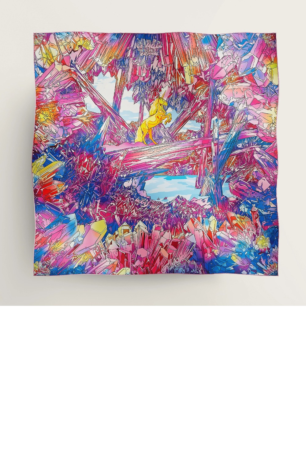 La Vallee de Cristal 스카프 90 > 에르메스