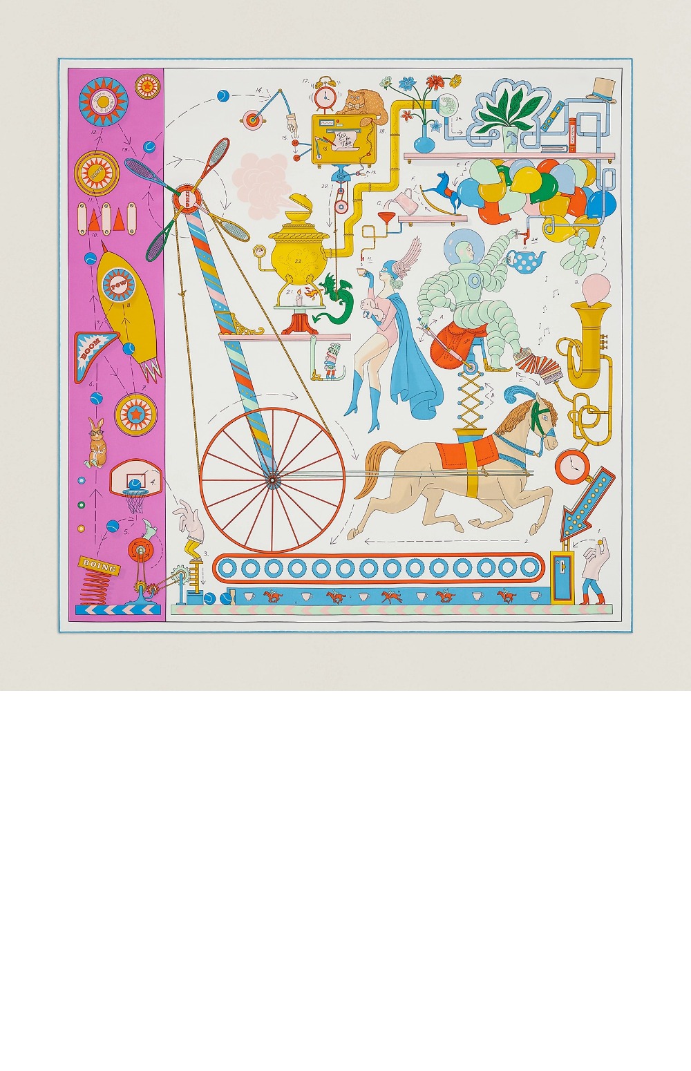 Afternoon Tea for Two 스카프 90 > 에르메스