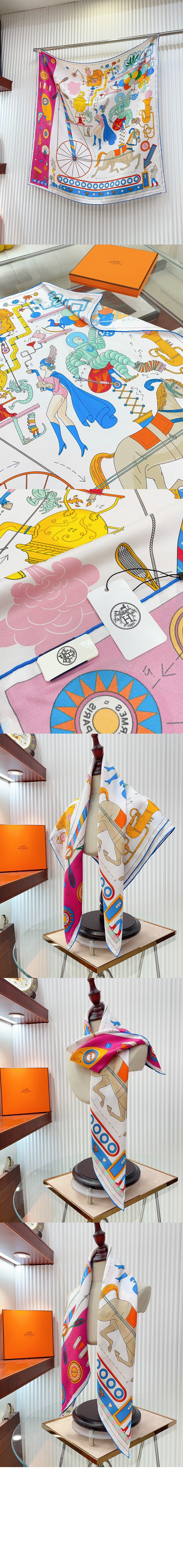 Afternoon Tea for Two 스카프 90 > 에르메스