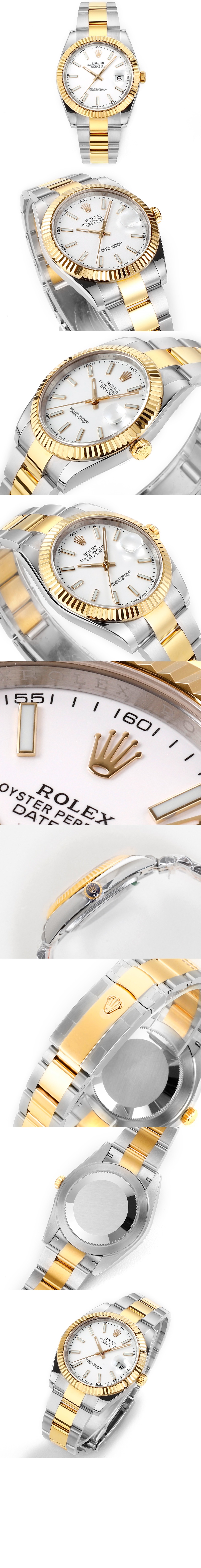 데이저스트 콤비 41 126333 > Datejust - 데이저스트