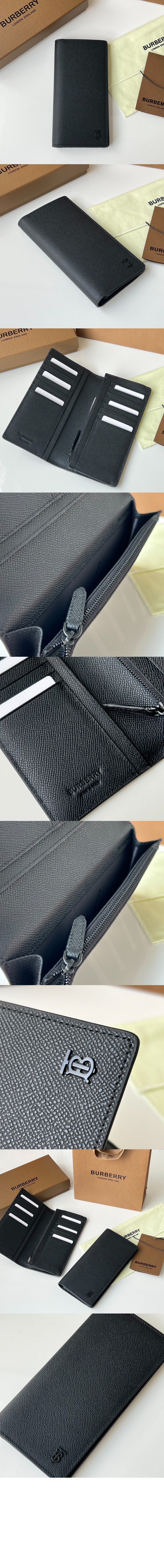 콘티넨탈 그레인 가죽 TB 지갑 80697331 > Flap Long Wallet - 플랩 장지갑