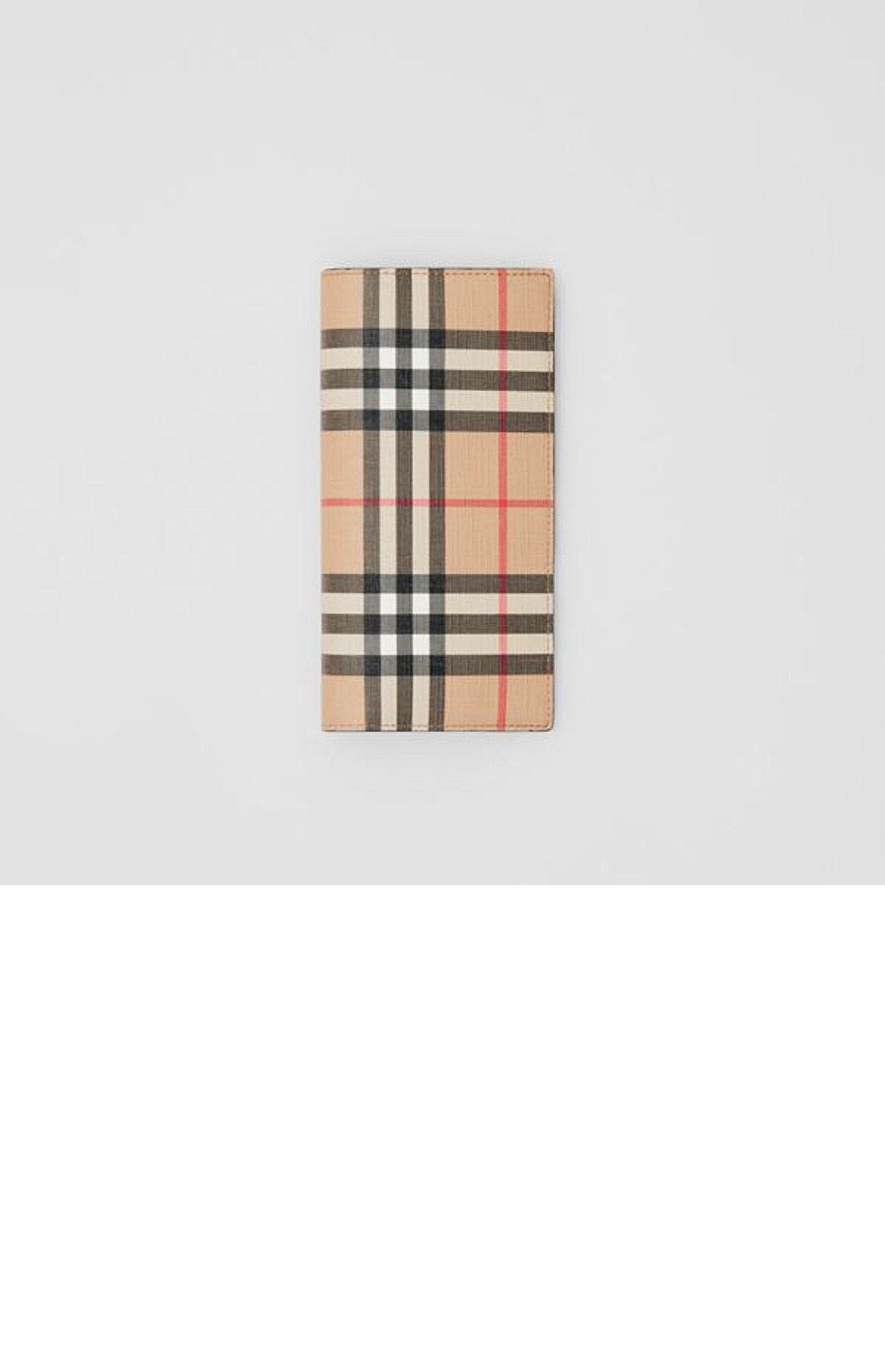빈티지 체크 E-캔버스 장지갑 80166131 > Vintage Check Wallet - 빈티지 체크 지갑