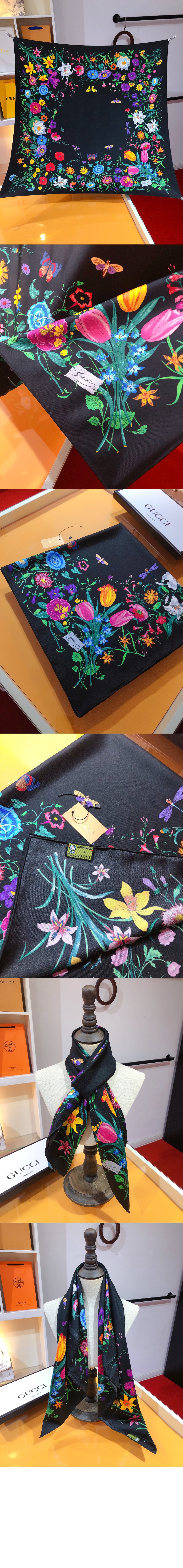 플로라 프린트 실크 까레 699506 > Etc - 기타제품