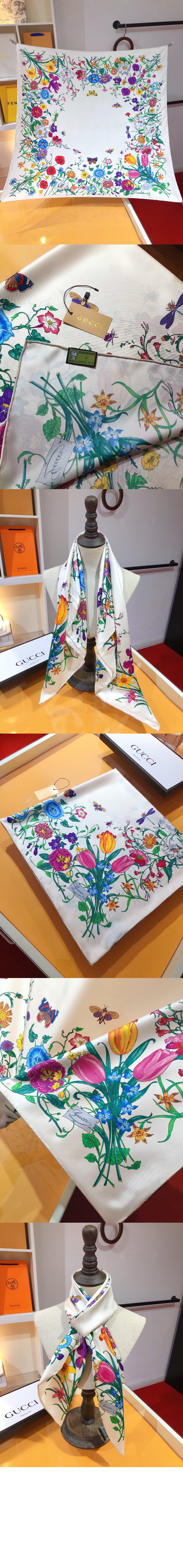 플로라 프린트 실크 까레 699506 > Etc - 기타제품