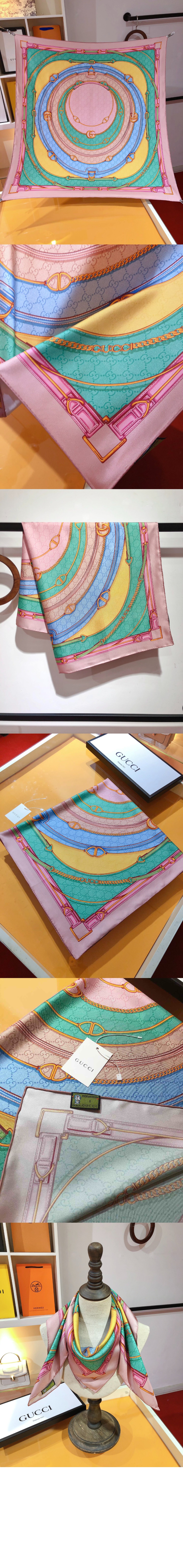 GG 벨트 프린트 실크 스카프  788599 > Etc - 기타제품