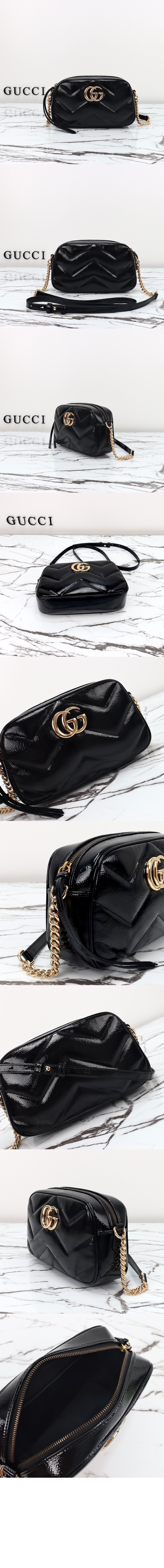 GG 마몽 스몰 숄더백 802448 > GG Marmont - GG 마몽