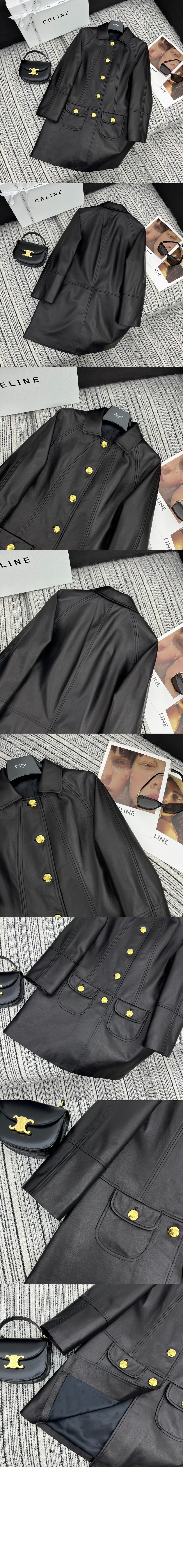 클로딘 칼라 코트 소프트 램스킨 > Etc - 기타제품