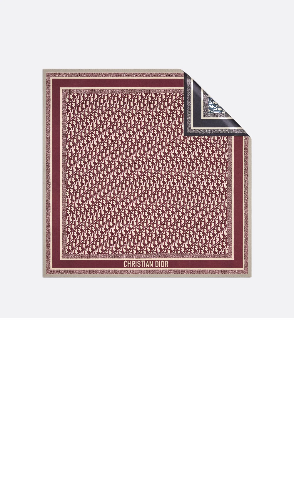 Oblique 90 스퀘어 스카프 15DOB > 디올