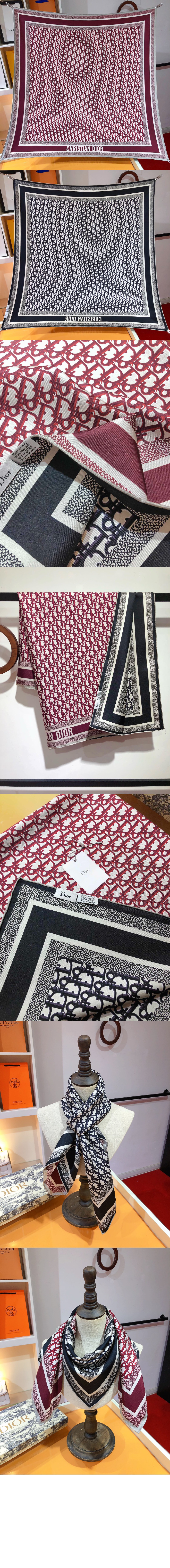 Oblique 90 스퀘어 스카프 15DOB > 디올