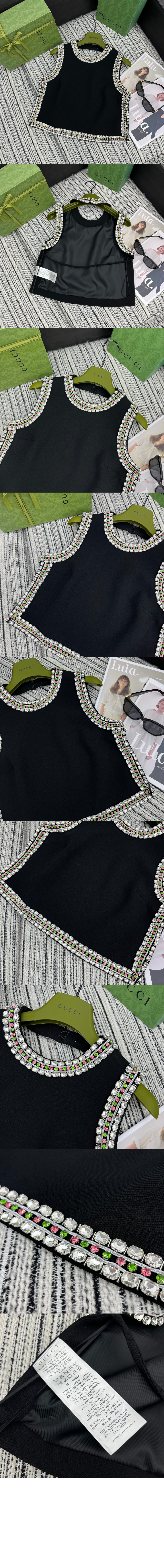 크리스털 자수 울 실크 탑 > Etc - 기타제품