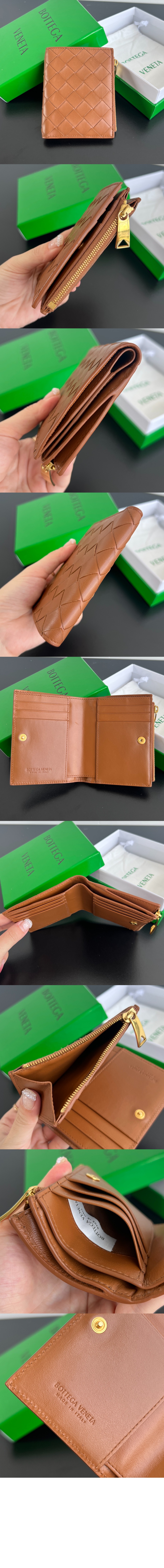 스몰 카세트 폴더형 지퍼 지갑 742698 > Cassette - 카세트