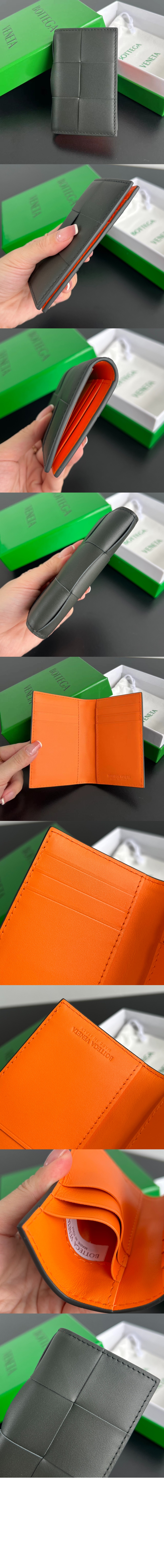 플랩 카드지갑 649602 > Intrecciato Card Case - 인트레치아토 카드지갑