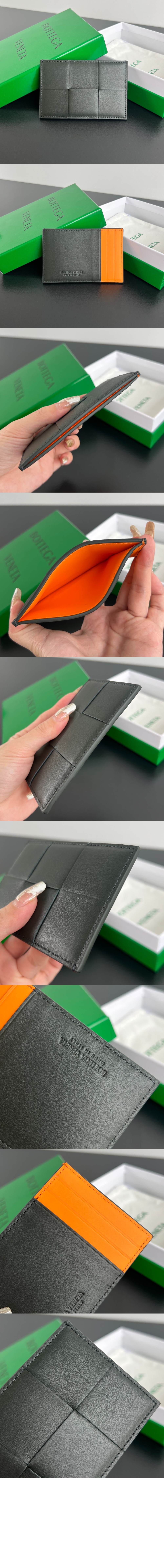 베네타 카세트 신용카드 케이스 다크 그린 649597 > Cassette - 카세트