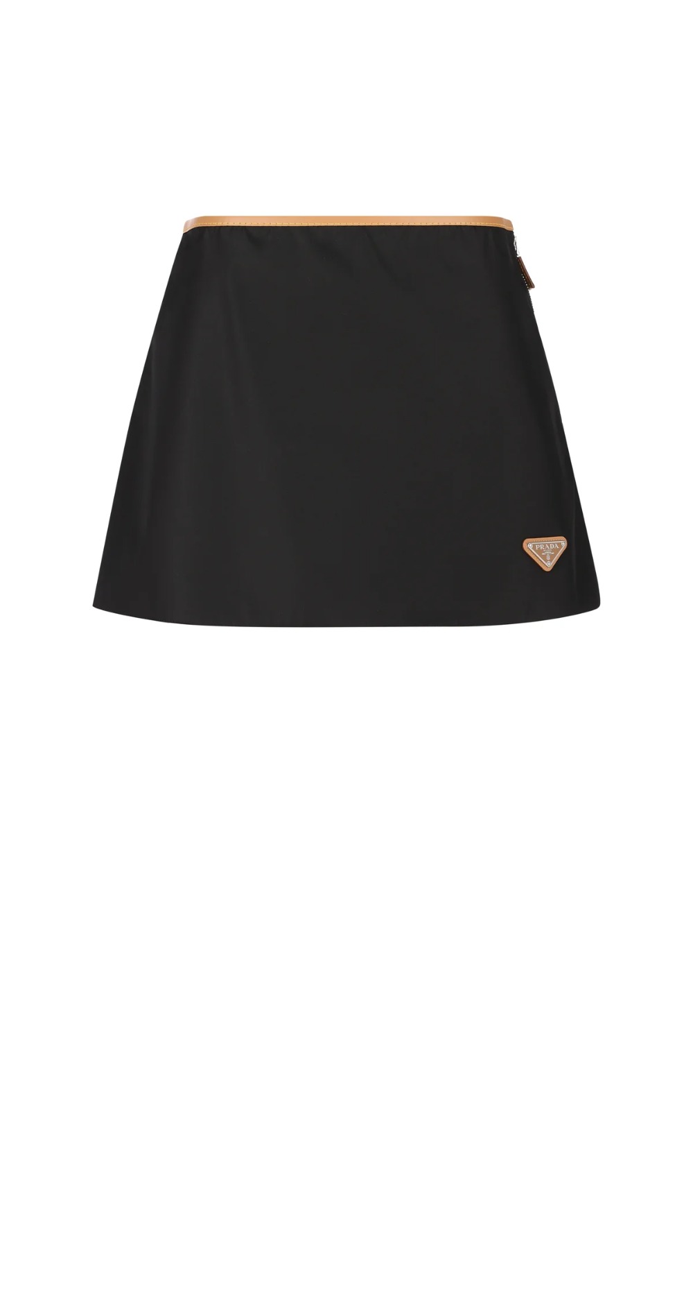 로고 하프 스커트 > 프라다