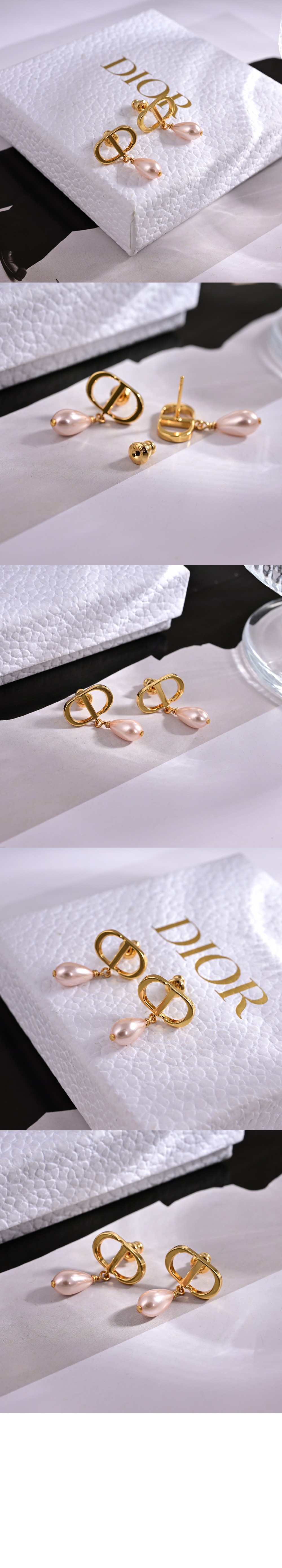 Petit CD 귀걸이 E3550 > 디올