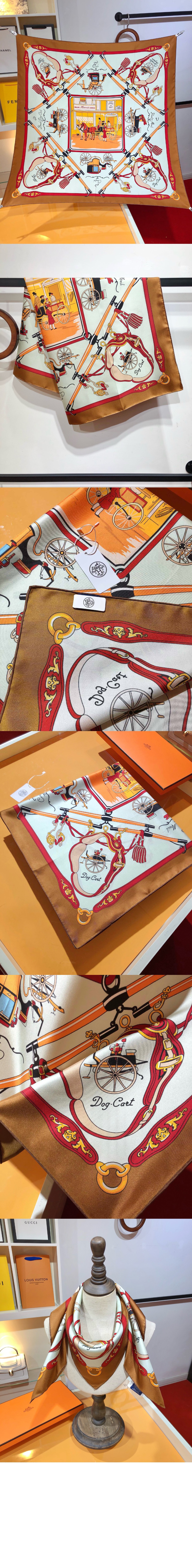 스카프 90 > 에르메스