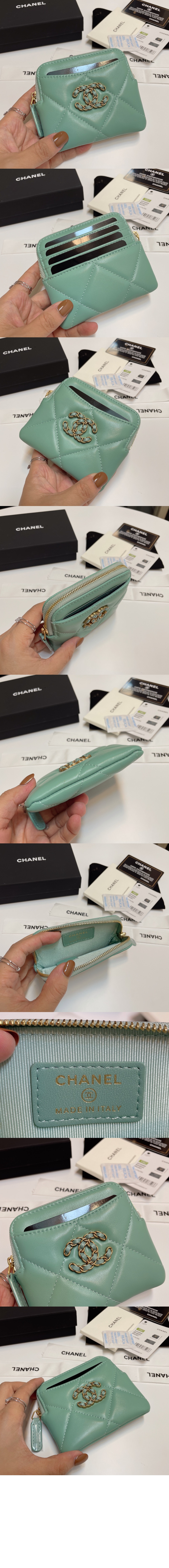 19 지퍼 동전지갑 AP2086 > CHANEL 19 - 샤넬 19