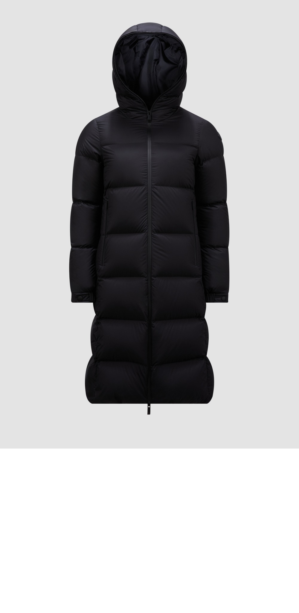 로고 롱 패딩 > Coat - 코트