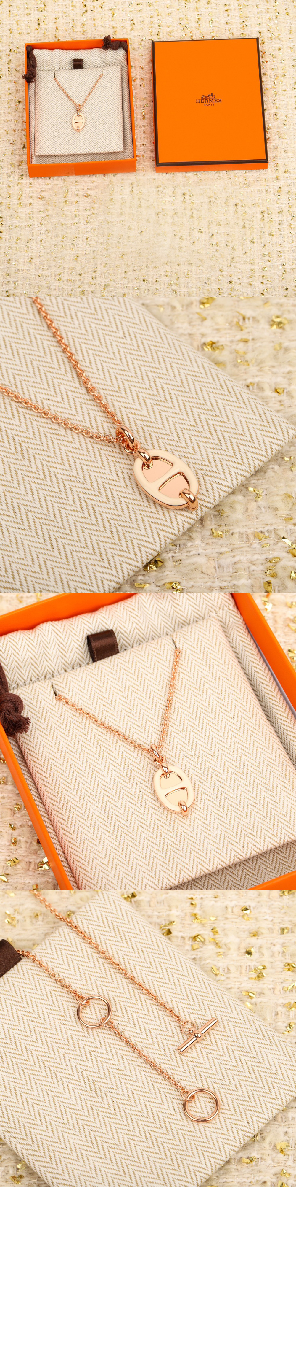 mini-maillon 목걸이 > 에르메스
