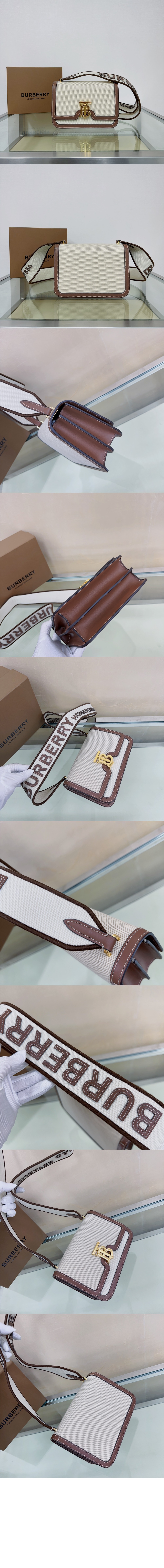 스몰 코튼 캔버스 숄더백 80424191 > TB Bag - TB 백