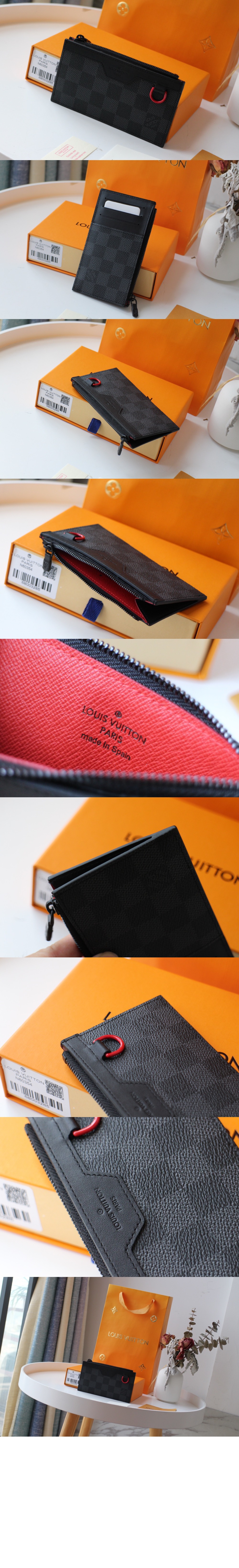 다미에 그래파이트 유틸리티 코인 홀더 N60354 > Card - 카드