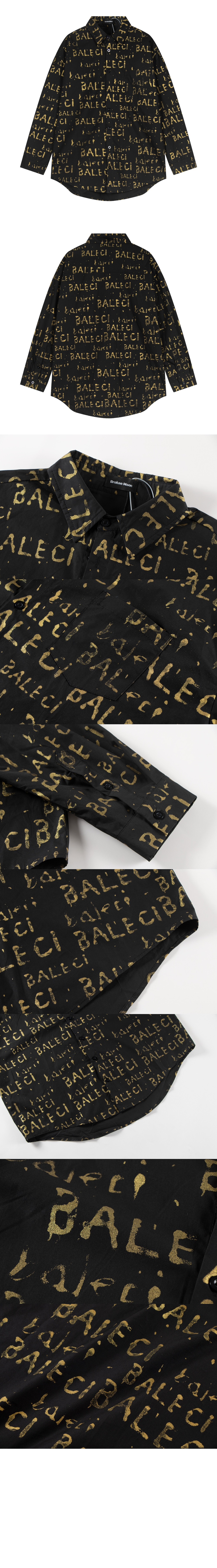 로고 프린트 셔츠 톱 > Etc - 기타제품