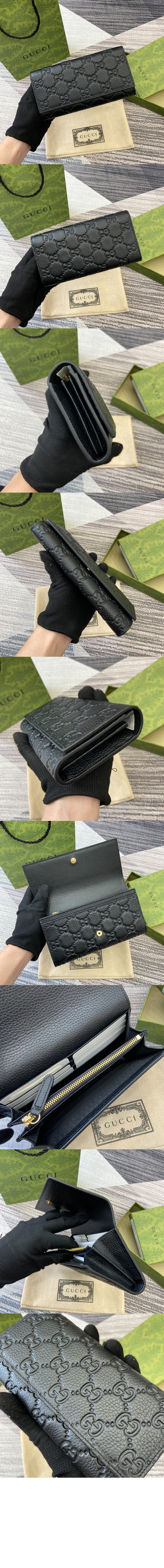 GG 엠블럼 콘티넨탈 지갑 ‎815922 > GG Emblem - GG 로고