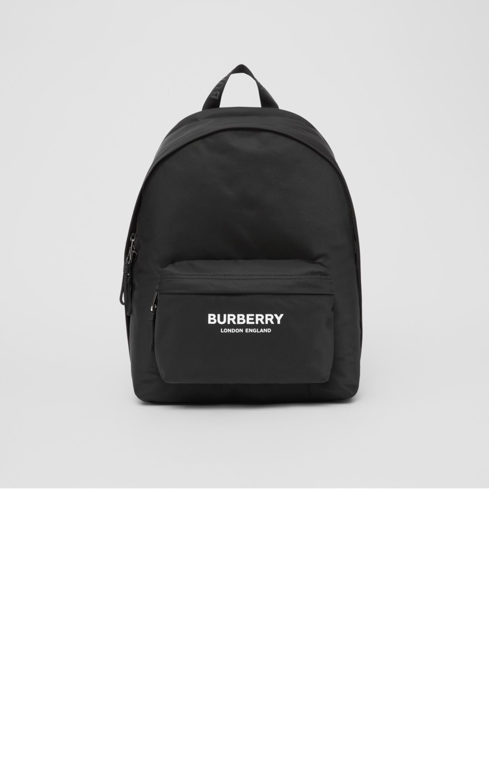 로고 프린트 나일론 백팩 80210841 > Backpack - 백팩