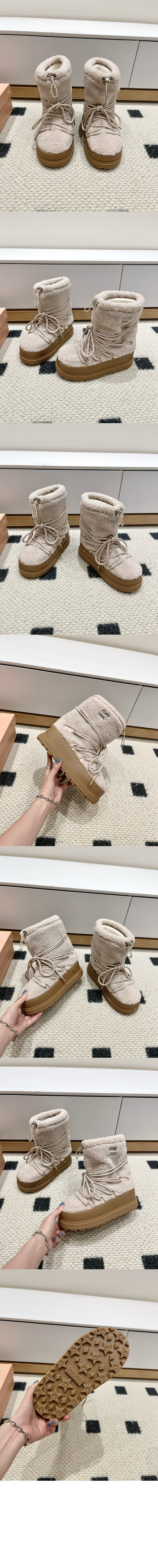 양가죽 털 부츠 5U862D > Boots - 부츠