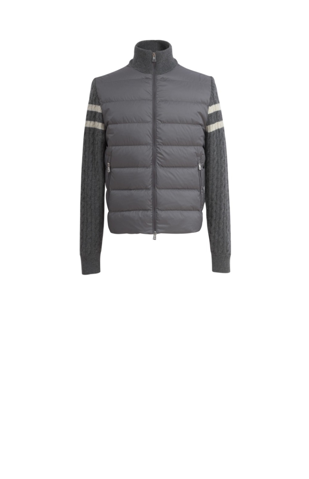 패딩 울 집업 카디건 > Coat - 코트