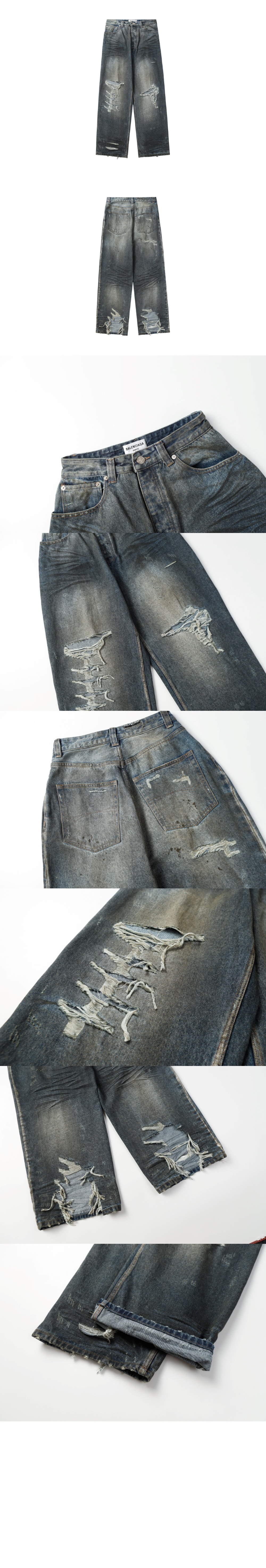 패치드 포켓 배기 진 > Etc - 기타제품