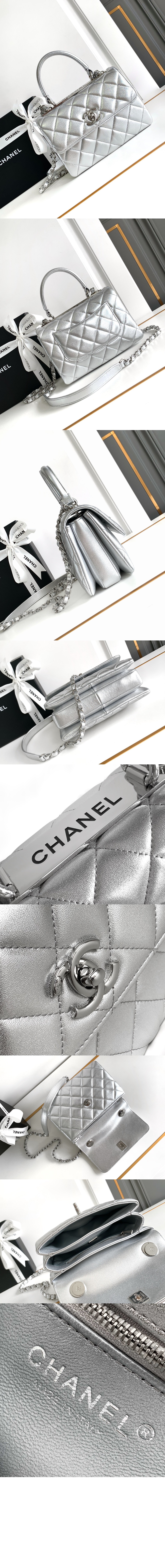 핸들 장식의 미니 플랩백 AS4654 > Etc - 기타제품