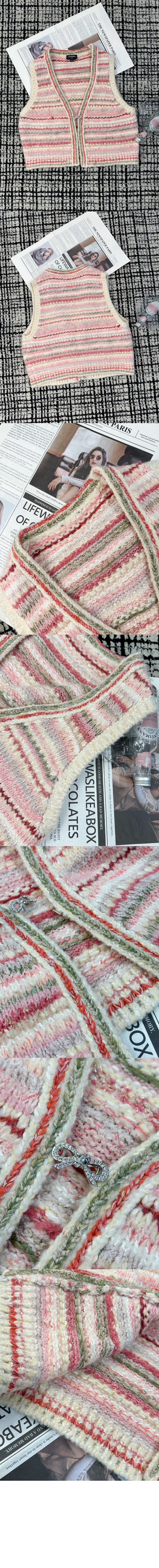 프린트 니트 톱 > Etc - 기타제품