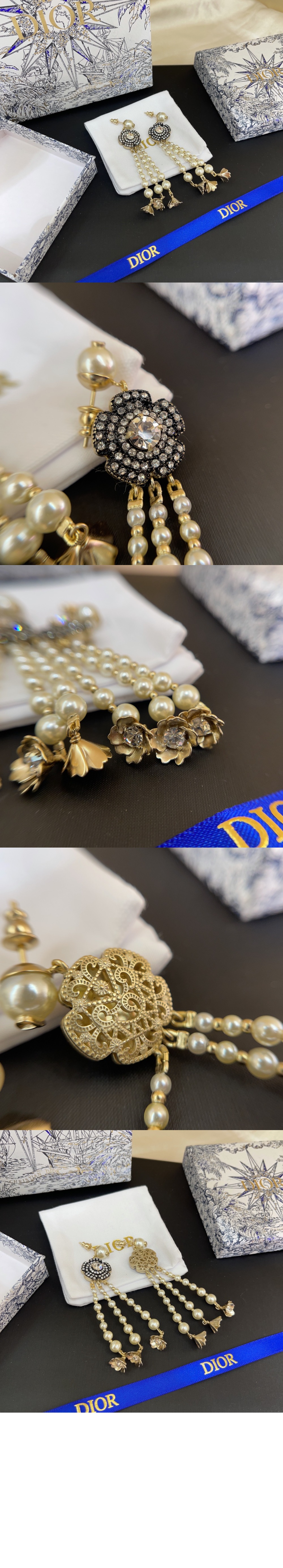 트리발레스 귀걸이 E2419 > 디올