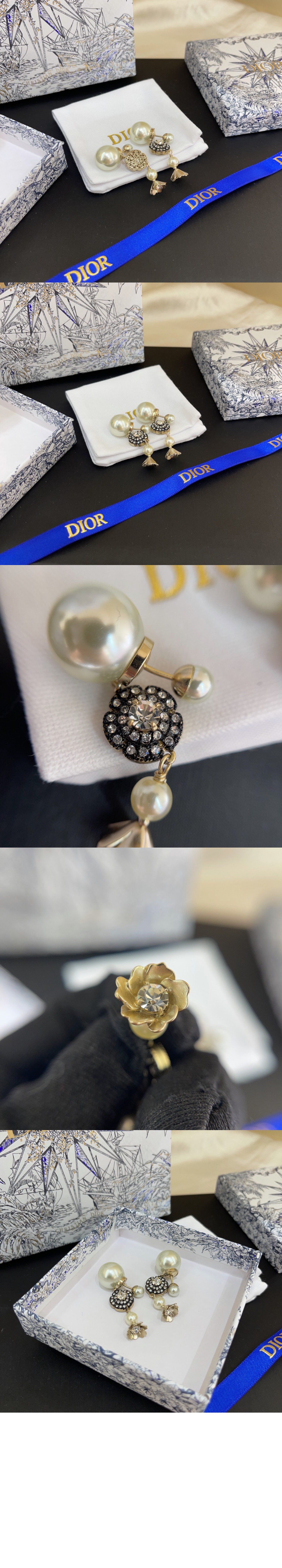 트리발레스 귀걸이 E2383 > 디올