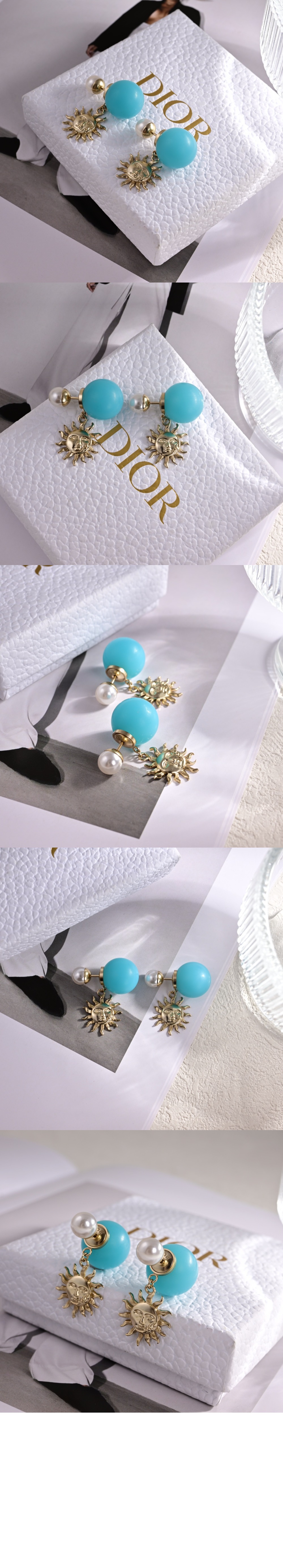 리브에라 쁘띠 CD 귀걸이 E3361 > 디올