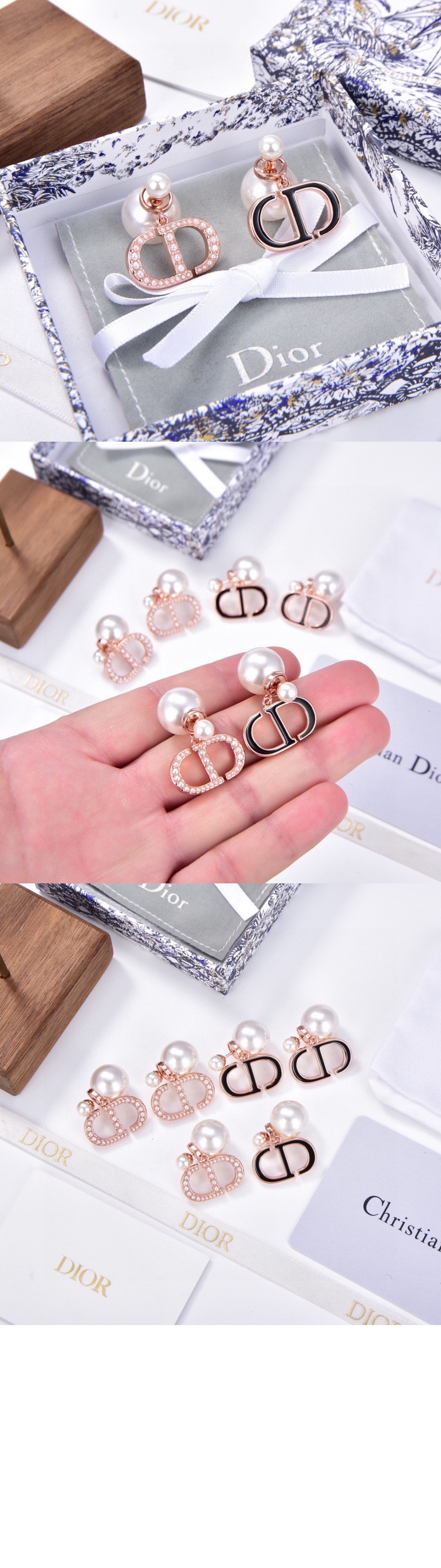 트라이벌 귀걸이 E2459 > 디올