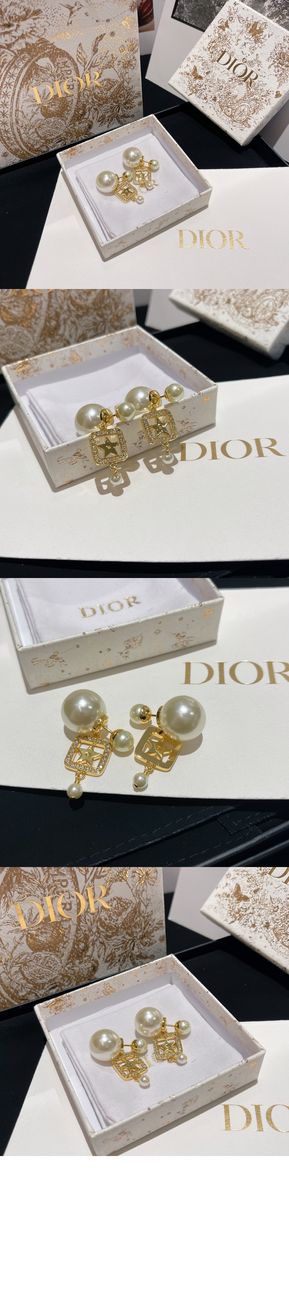 트라이벌 귀걸이 E2037 > 디올