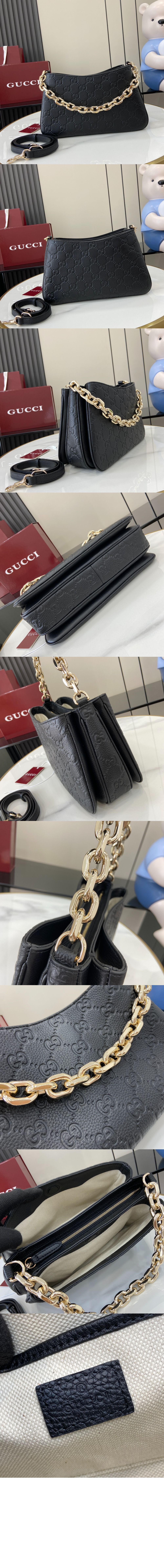 GG 엠블럼 스몰 숄더백 815263 > GG Emblem - GG 엠블럼